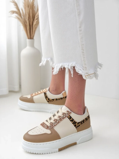 Sneakers pour femmes Royalfashion avec paillettes Qisofi