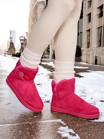 Bottes courtes pour femmes Royalfashion a'la bottes de neige Malla