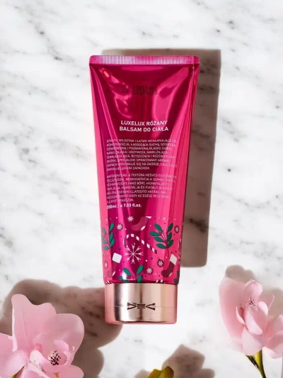 Baume corporel Luxelux au parfum de rose 300 ml