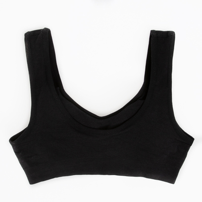 Soutien-gorge de sport noir pour enfants - Sous-vêtements