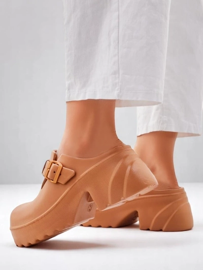 Sandales à talons en caoutchouc Royalfashion pour femmes Voxones