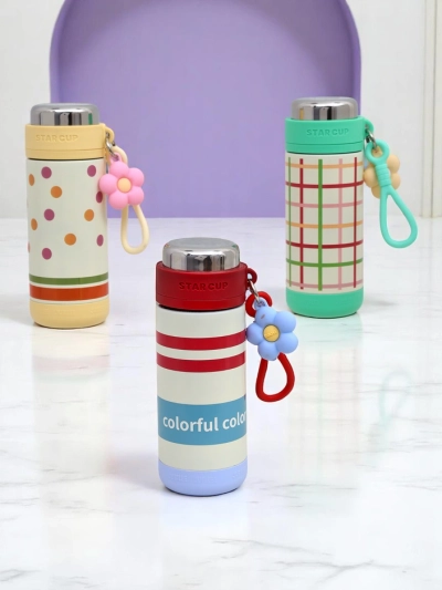 Royalfashion Mug Thermos Isotherme avec Étiquette Gardez Jeune