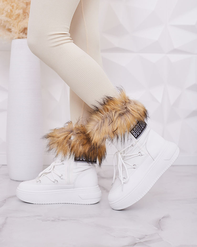 Royalfashion slip-on boots a'la snow boots for women Gomillo