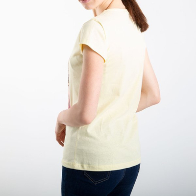 T-shirt jaune à manches courtes - Blouses 1