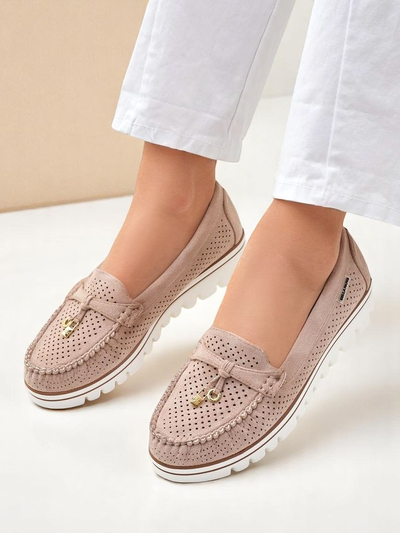 Mocassins perforés Royalfashion pour femmes Elissas