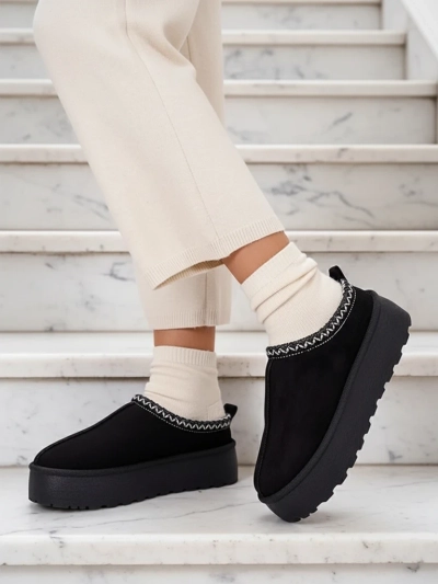 Royalfashion Bottes courtes Zommy a'la pour femmes Bottes de neige