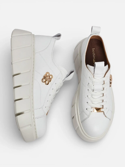 Sneakers de sport pour femmes en cuir naturel Sacerr