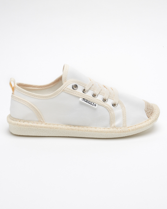 OUTLET Baskets tissées Mokida blanches femme - Footwear