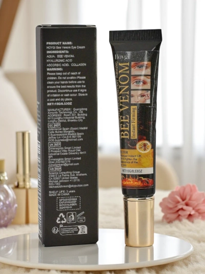 Crème anti-rides raffermissante contour des yeux au venin d'abeille
