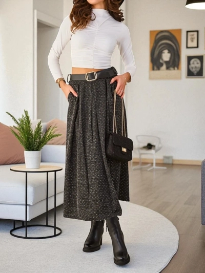 Jupe mi-longue pour femme de Royalfashion
