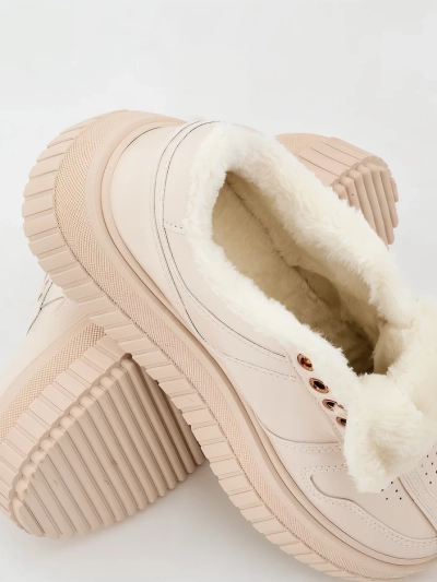 Royalfashion Baskets chauffantes pour femme avec fourrure Rozit