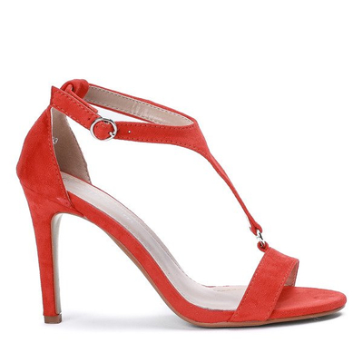 Sandales à talons hauts orange Rosie - Footwear