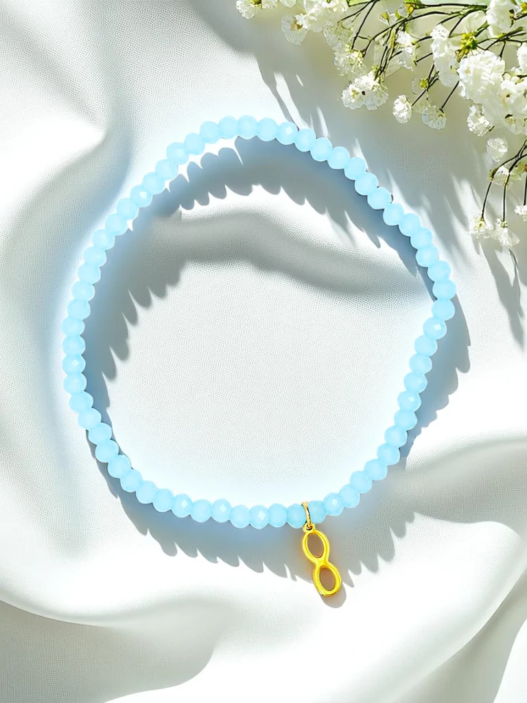 Royalfashion Bracelet pour femme avec pendentif infini