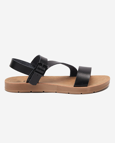 Sandales noires femme Canni - Chaussures