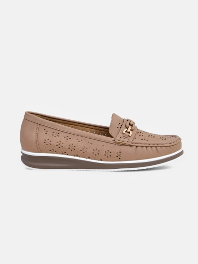 Royalfashion Mocassins perforés pour femmes Cerro