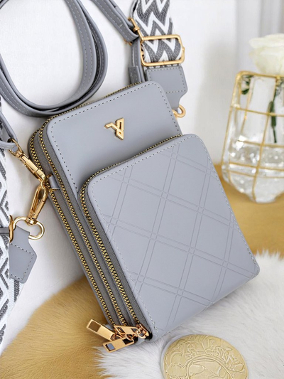 Royalfashion Sac à main portefeuille multifonctionnel avec bandoulière Suite Style