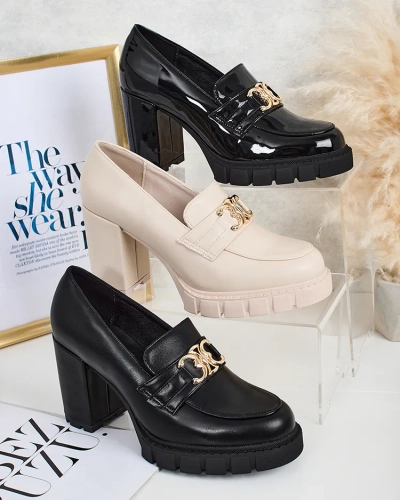 Royalfashion Élégants mocassins pour femme sur tige Jozii