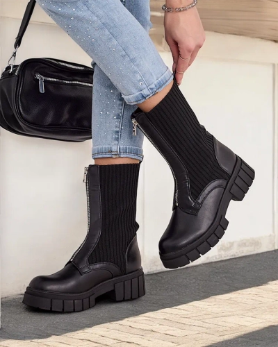 Royalfashion Élégantes bottines pour femmes Tenimo