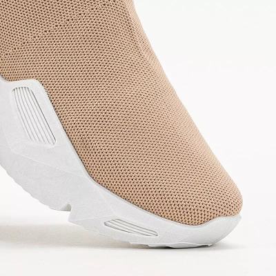 OUTLET Chaussures de sport femme Fisa hautes beiges - Footwear