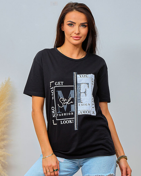 Royalfashion T-shirt imprimé pour femme