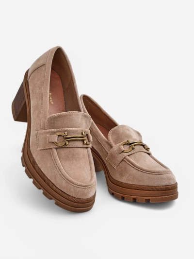 Royalfashion Mocassins à talons pour femmes Tollinge