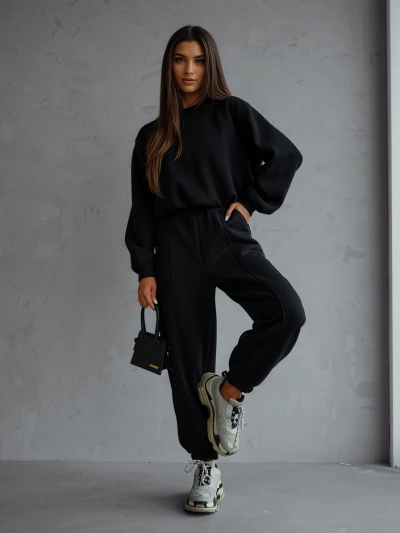 Royalfashion Ensemble de survêtement en coton pour femmes