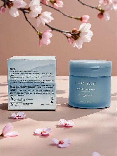 Disques de coton - hydratants, à l'acide hyaluronique