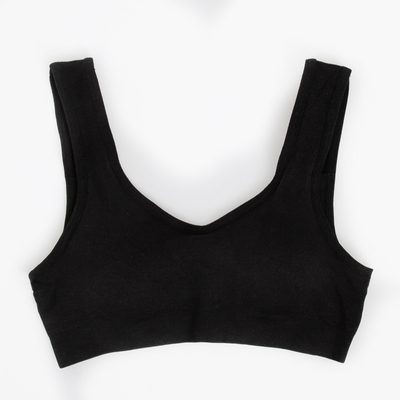 Soutien-gorge de sport noir pour enfants - Sous-vêtements