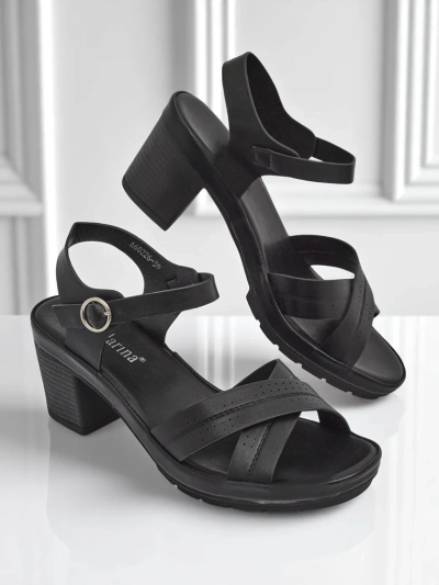 Sandales ""; talons carrés pour femmes Royalfashion SoleAura