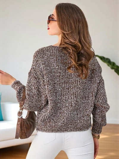 Pull Royalfashion pour femmes avec fil brillant