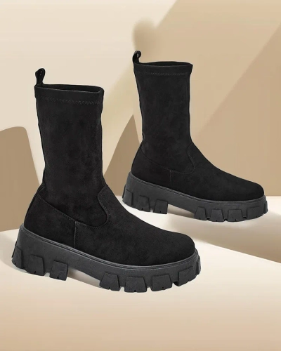 Bottes à plateforme pour femmes Royalfashion Firo