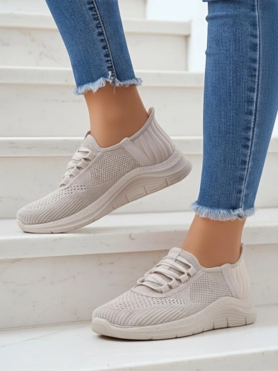 Royalfashion Chaussures de sport à enfiler en tissu pour femmes Arrate