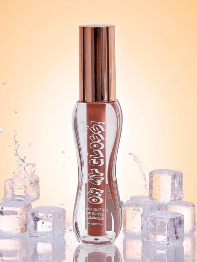 Gloss à lèvres pailleté couleur Soft Blush