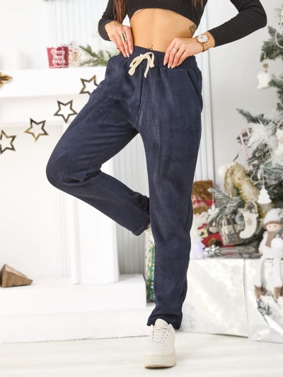Royalfashion Pantalons de survêtement chauds pour femmes de grande taille