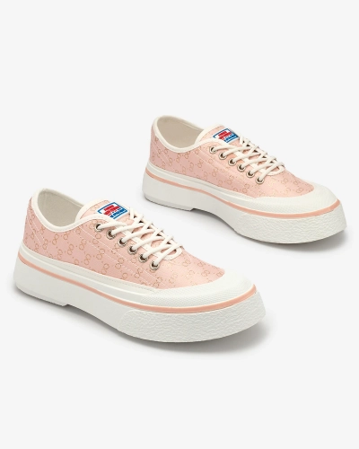 OUTLET Royalfashion Baskets compensées Ferriva rose pour femme