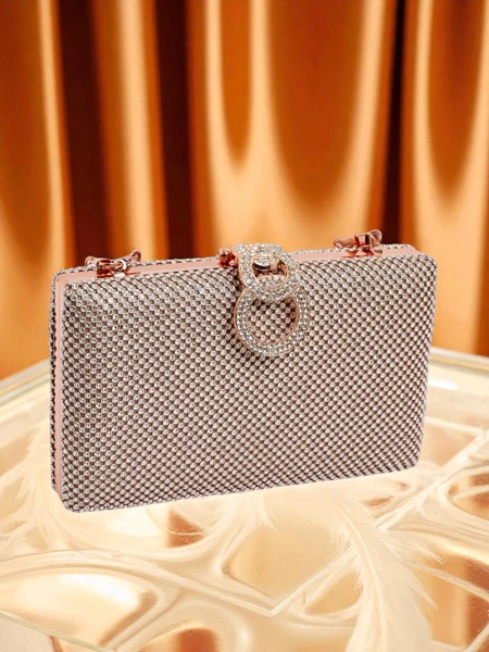 Royalfashion Pochette pour femme avec zircons Armeddo