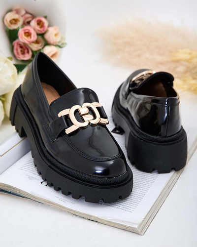 Royalfashion Mocassins laqués pour femme Bevevra