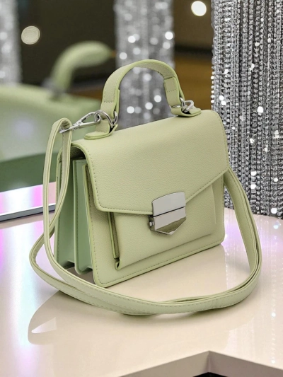 Royalfashion Sac à main enveloppe pour femme avec poignée Amalthea Avorio