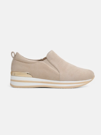 Royalfashion Mocassins éco-suède pour femmes Rabbite