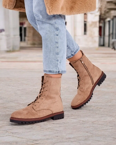 Bottes à lacets pour femmes Royalfashion Gosop