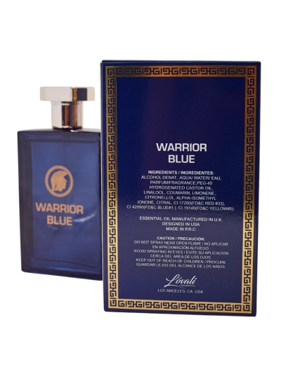 Eau de parfum inspirée pour homme Warrior Blue
