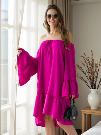 Robe Royalfashion femme a'la espagnole avec volants oversize