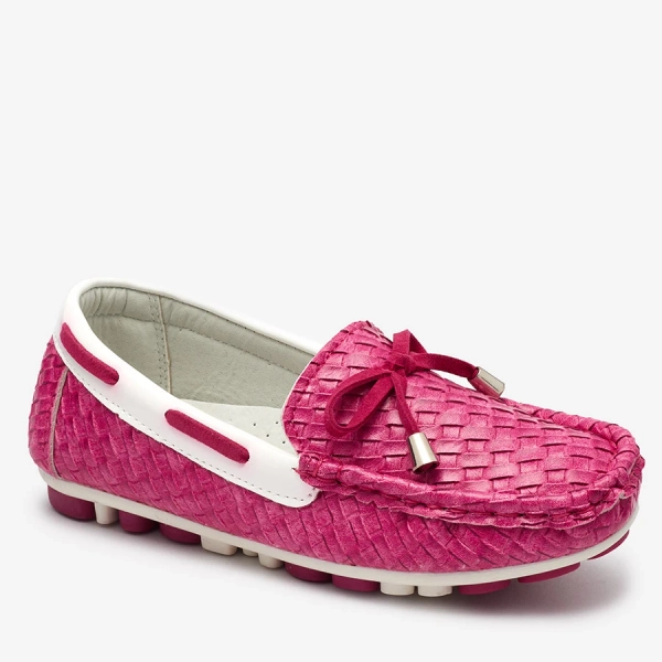 Mocassins pour enfants Fuchsia Dannad- Footwear