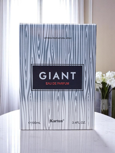 Eau de parfum inspirée pour homme Giant Silver