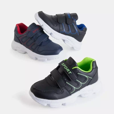 OUTLET Chaussures de sport garçon bleu marine Ewald - Chaussures