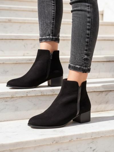 Bottines Amicus Nero Elegante pour l'Automne et l'Hiver