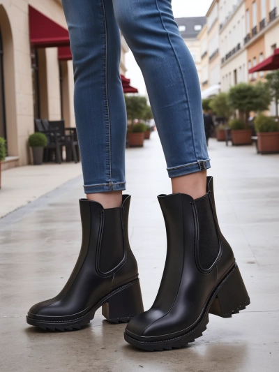 Royalfashion Bottines pour femmes Bonii