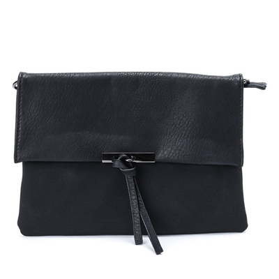 Czarna torebka na ramię - Torebki