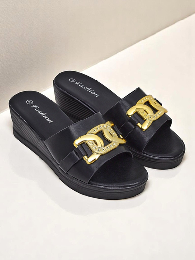 Sandales compensées Royalfashion pour femmes Nolia