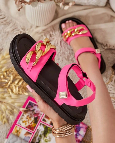 Royalfashion Sandales à chaîne Orette pour femme